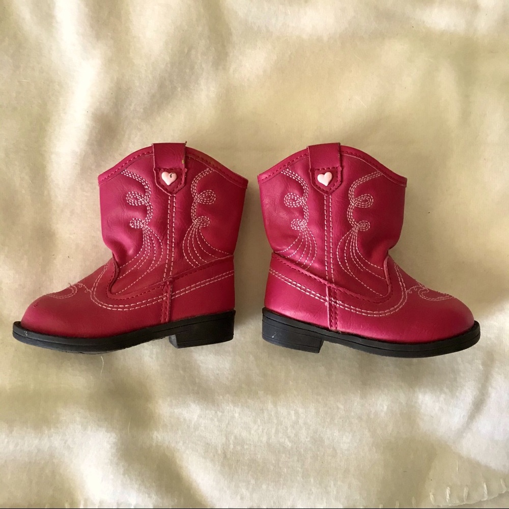 4/$10 Healthtex Baby Cowgirl Boots